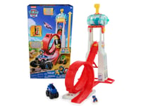 Paw Patrol Rescue Wheels Super Loop Tower Hq, Kjøretøy Og Skinnesett, Paw Patrol, 3 År, Plast, Flerfarget