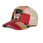 Goorin Bros. Dear Patchwork Deer Tan Adjustable Trucker Cap