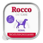 Rocco Diet Care Renal Biff med kyllinghjerter og gresskar 150 g 10 x 150 g