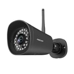 FOSCAM FI9902P 2 mégapixels Full HD1080P H.264 sans Fil/câble avec Vision Nocturne 20 mètres Compatible avec Alexa Couleur Noire (caméras)