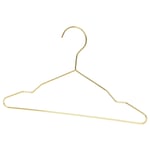 1x Gold Metal Kid's Hanger Baby Children Coat Clothes Hangers Trouser Bar