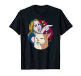 Woman Yelling at a Cat Meme T-Shirt