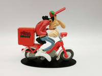 FIGURINE JOE BAR MARC GARITA PIAGGIO 50 PIZZA MINUTE 1/18 EN RESINE VENT D'OUEST