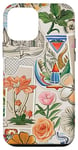 Coque pour iPhone 12 mini Illustrations exquises de collage mondial de flore et de faune