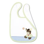 Sterntaler Bavoir en Plastique avec Velcro Emmi, Taille: 26 x 38 cm