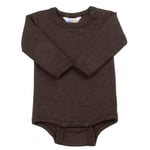 Joha Ullbody Baby str 50-100 | 100% Merino - Brun