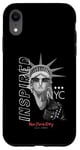 iPhone XR Cool New York City NYC Statue of Liberty USA Flag Design Case