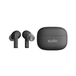 Sudio A1 Pro In-Ear True Wireless ANC Høretelefoner Sort