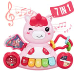 Jouet Licorne Pour Bébé 6 Mois Jouet D'activité Pour Enfant 1 An Cadeau Jouet Musical Pour Naissance Bébé Garçon Fille 6 9 12 Mois