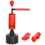 Boxing Punch Bag Stand with Rotating Flexible Arm Speed Ball Base