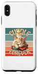 Coque pour iPhone XS Max Câlin Chat Oiseau Amitié Forever Love Chaleur Sleepy