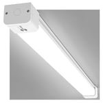 Neon Led 120 cm, Reglette 36W 3600LM, IP66 Tube Led, Eclairage Garage Atelier Plafonnier pour Sous Sol, Bureau Néon Eclairage, Blanc Froid 5000K