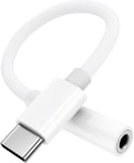 Adaptateur Usb C Jack [Certifié Mfi] Adaptateur Iphone 15 Jack Adaptateur Pour Écouteurs Usb Type-C Vers 3,5 Mm Aux Casque Dac Kompatibel Mit Iphone 15, Samsung Galaxy S24 S23 S22,[CAS310819]