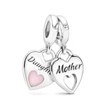 PANDORA Pendentif double cœur 799187C01 femme argent