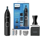 Philips Nose Hair Trimmer Series 5000 Nose Ear and Eyebrow Trimmer - NT5650/16