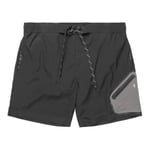 Panos Emporio Badebukser Tech Boardshorts Svart polyamid Small Herre