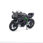 MAISTO - Kawasaki Ninja H2 R - Moto Special Edition - Grise - Nouveauté FA 2022 - Miniature 1/12 - Voiture pour Enfant