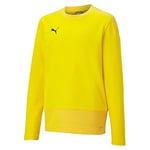 PUMA Mixte enfant Teamgoal 23 Training Sweat Jr T Shirt, Cyber Yellow-spectra Yellow, FR : Taille unique (Taille Fabricant 116) EU