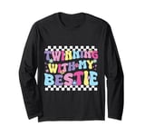 Friends Twinning With My Bestie Funny Spirit Week Girls Long Sleeve T-Shirt