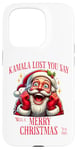 iPhone 15 Pro Kamala Lost Merry Christmas - Funny Christmas 2024 Election Case