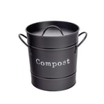 Vintage Metal Kitchen Compost Bin