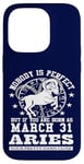 Coque pour iPhone 14 Pro Zodiac Bélier 31 mars Horoscope drôle Fête d'anniversaire