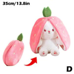 18-35 CM Kanin Plyschleksak Gosedjur Doll Plysch Morot Z jordgubb onesize - Perfet strawberry 35cm onesize