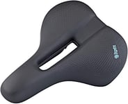 Selle Royal Float Float Slow Fit Moderate Womens Bicycle Saddle, Black