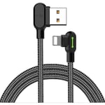 Mcdodo Snabb USB-kabel Robust Laddning Syn Laddare iPhone 90 Graders Vinkel 1.2M