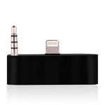 Hobbytech - Adaptateur Pour Iphone 4/4s Vers Iphone 5/5c/5s - Audio + Charge - Noir