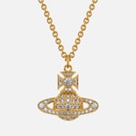 Vivienne Westwood Carmela Bas Relief Gold-Tone Necklace