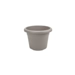 PLASTIKEN Pot à fleurs Ø 60 cm rond - Taupe