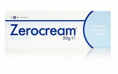 Zerocream Emollient 50g - Treats Dry Skin Eczema Protects Moisturises Rehydrates