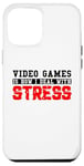 iPhone 12 Pro Max Funny Video Games Lover, Deal with Stress Case