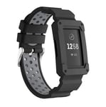 Fitbit Charge 3      Silicone Strap   Black/Grey