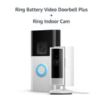 Ring Battery Video Doorbell Plus + Ring Indoor Camera 2nd Gen by Amazon | Video