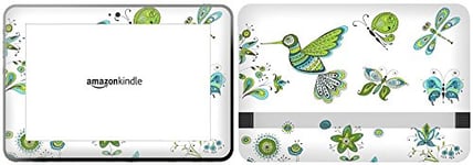 GetitStickit VeUKSkinTabAmaFireHD89_3 "Beautiful Bird Trying To Reach Flower Removable Skin for 8.9-Inch Amazon Kindle Fire HD