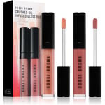 Bobbi Brown Crushed Oil-Infused Gloss Duo gift set for lips 2 pc