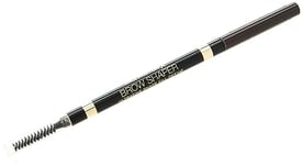 MAX FACTOR - Brow Shaper - Double Tipped Mechanical Pencil With Spoolie Brush - Utltra Fine Tip For Precise Application, Softening Effect, Matte Finish - 20 Brown - 1g