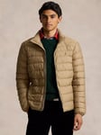 Ralph Lauren Terra Water Repellent Packable Puffer Jacket, Desert Khaki