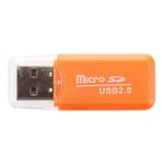 Cle USB 2.0 Haute Vitesse Lecteur Carte Memoire Adaptateur Micro SD TF Reader