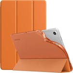 Coque Compatible Avec Samsung Galaxy Tab A9+/A9 Plus 11"" 2023 Sm-X210/X216/X218, Étui De Protection Arrière En Tpu Translucide Givré Pour Tout Nouveau Galaxy Tab A9+, Abricot