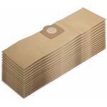 Ensoleille - 10x pièce - sacs en papier, sacs d'aspirateur compatible avec Kärcher remplace 6.959-130.0