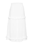 RODEBJER Lila Lång Kjol Vit [Color: WHITE ][Sex: Women ][Sizes: XS,S ]