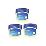 3x Vaseline Pure Petroleum Jelly Original 50ml