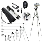 Universal Camera Phone Tripod Stand Telescopic Holder For iPhone Samsung Sony UK