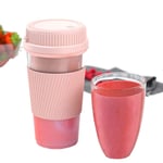 WXYLYF Portable Mini Blender,USB Rechargeable Juicer Cup,Fruit Mini Mixing Machine for Home Office Sports