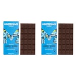 Montezuma's Lordy Lord, 70% Cocoa, Dark Chocolate With Cocoa Nibs, Gluten Free & Naturally Vegan, 90g Bar (Pack of 2)