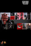 Figurine Hot Toys Dx17 - Star Wars 1 : The Phantom Menace - Darth Maul With Sith Speeder Standard Version