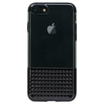 Coque ultra slim cloutée invisible pour Apple iPhone 7/8/SE 2020 0,8mm, Noir de jais - Neuf